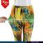 2016 Latest vivid color anti-fading no shrinkage printed leggings OEM