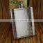 Wholesale promotional custom 6oz metal dimond pattern wrapped hip flask