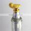 stainless steel crystal wine stopper