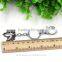metal float keychian made in China