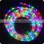 RGB Flashing 11mm 2wires horizontal 100meter color change led rope