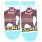 2015 new arrival multicolor animal pattern pure cotton tube children socks