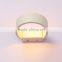 CE UL 6w aside round aluminum led up and down wall lamps