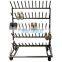 Stainless Steel Mobile Boot Rack 30 for hospital or Clean Room