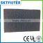 Activated carbon air filter media roll for greenhouse