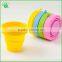 2015 Portable Heat Resistance Folding Silicone Cup for Travel