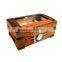 Wooden Cigar Storage Box With Lock
