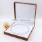 Handmade Square Leather Jewelry Box Pearl Necklace Box