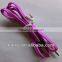 hot-selling& high quality hot-selling& high quality DC3.5 nylon braided cable with golden head/KW05954