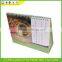 paper print wiro ring binding monthly desk calendar