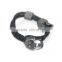 Wholesale High Quality Casual Wear Charm Silver Plating Stainless Gold Handemade Fancy Wrist Bracelet With Belt