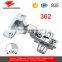 Slide-on kitchen cabinet one way door hinges hardware type
