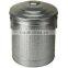 Colorful kitchen recycle metal home storage with inner barrel