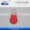 125khz leather rfid key tag/key fob