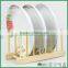 Natural color bamboo dish rack bowl rack for kitchen