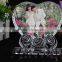 Fashion Heart Shape 3D Crystal Photo Frame
