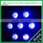 Lowest price !!! High quality 7pcs 10W RGBW 4-in-1 LED LED Wedding Stage Par Light Flat Par Light