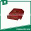 Printed corrugated mailing box for shipping