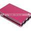 aluminum portable external battery portable power bank for laptop