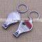custom logo nail clipper with printing epoxy logo for promotion activity                        
                                                Quality Choice