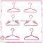 18 Inch And 12 Inch Pink Cloth Hangers For American Girl Dolls