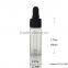 Glass Essential Oils Eyedrops Droppers Glass Bottles with Colorful Metal Cap
