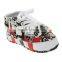 Toddler shoes, baby shoes, children's shoes, red five star graffiti soft bottom factory direct selling new dn033