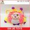cute bee plush keychain 12cm plush honeybee keychain plush material bee keychain