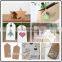 Christmas decoration custom hang tags, price tags, hanging ornament