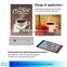 2016 new arrival Anti-Theft Systems restaurant menu stand advertisement power bank for cafe,bar