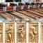 Jinan Sange wood router 3D , 1325 4 axis multi heads woodworking cnc router