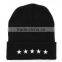 embroidery logo folded beanie