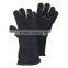 cow split leather long cuff welding gauntlet gloves