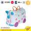 new style plastic suitcase wheels for kids