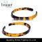 2016 Chinese fashion new design cheap amber sheet cuff bangle bracelet jewelry