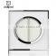 2015 Wallpad White Waterproof Acrylic Glass 110~250V EU UK 2 Gang 1 Way Power Supply Big Push Button Electric Wall Light Switch