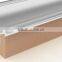 Extruded aluminium profiles kitchen profile handle profile GL021