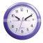 Simple 10" plastic clocks with plastic cover for 2015 gift