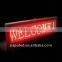 32*10.5cm Programmable LED moving message table programmable led display