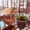 wooden bird feeder