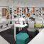 factory supply modern eco friendly mdf shoe retail shop furniture