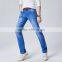 New comfortable stretch ruffle capri new style jeans pent men pants