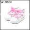 Wholesale Fashion Beautiful Toddler Moccs Floral Baby Shoes
