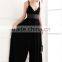 Sexy Women V Neck Sleeveless Pants Long Jumpsuit Casual Trousers Fashion Rompers