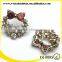 925 silver needle cherry flower bow shaped small size earrings