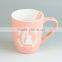gold rim unique wholesale ceramic wedding gift away mug