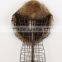 Luxury design raccoon fur collar /wholesale and retail