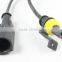 car accessory 12V 35W 55w For retrofit D2S xenon lamp hid kit headlight connector adapter to AMP connector