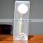 High Quality Long Handle Face Cleaning Brush Gold Color Facial Deep Clean ABS Brush