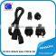 Interchangeable IEC 14 ac power cord cable